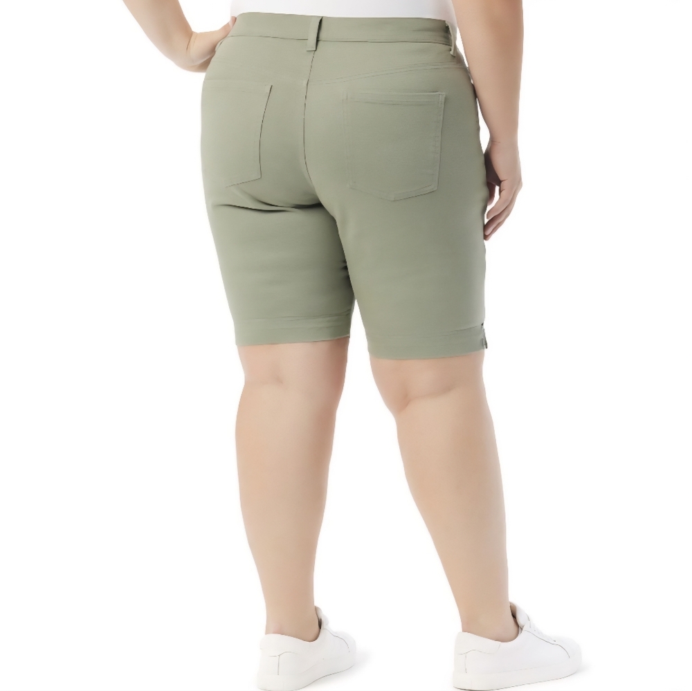 Gloria Vanberbilt Amanda Shorts Aster Pink Nwt - Picture 3 of 9